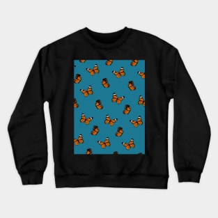 Monarch Butterflies in Flight Crewneck Sweatshirt